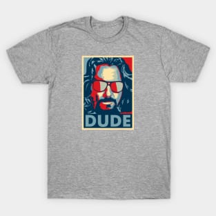 the abide blue red vector T-Shirt